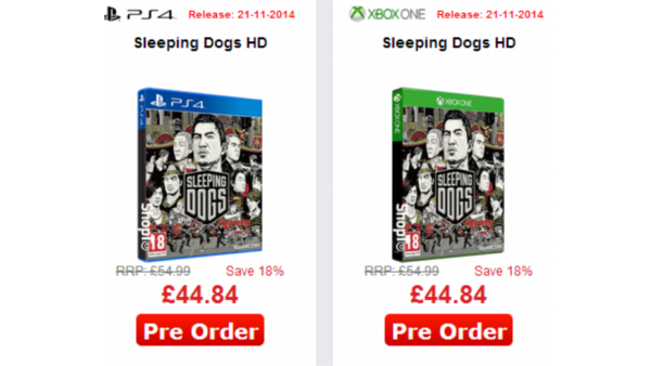 Sleeping Dogs HD Spotted for PC / PS4 / Xbox One - Cheat Code Central